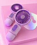 Bling Rechargeable Fan