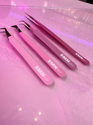 SMN Tweezers Blush Edition